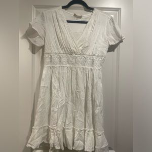 White dress